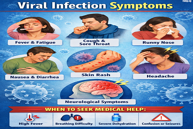viral infection symptoms