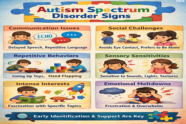 autism spectrum disorder signs