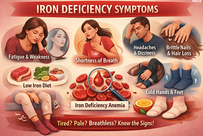 Iron Deficiency Symptoms