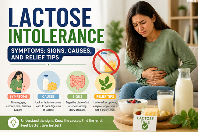lactose intolerance symptoms
