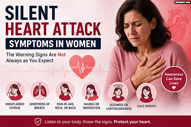 silent heart attack symptoms