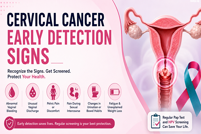 Cervical Cancer Early Detection Signs