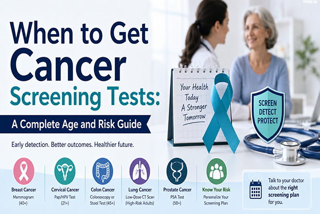 when to get cancer screening