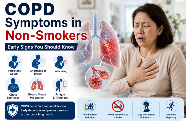 COPD symptoms in non-smokers