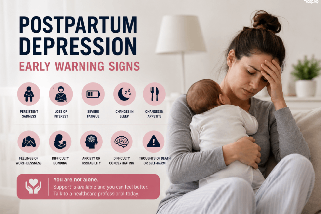 Postpartum Depression: 10 Early Warning Signs to Know